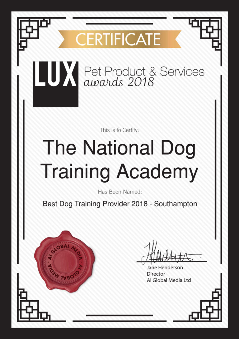 LPP18003 2018 Pet Product & Services Awards Certificate